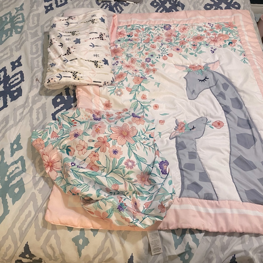 BABY GIRL NURSERY SET